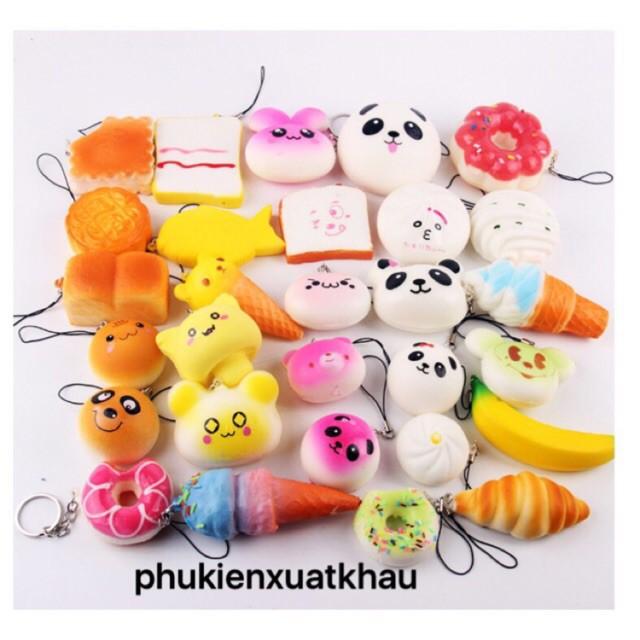 xSquishy 5cm sỉ giá hot (kèm móc treo)u