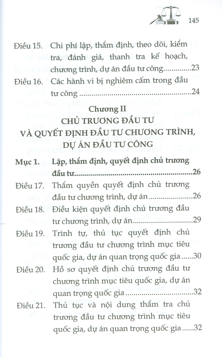 Luật Đầu Tư Công (Sửa đổi, bổ sung năm 2020, 2022)