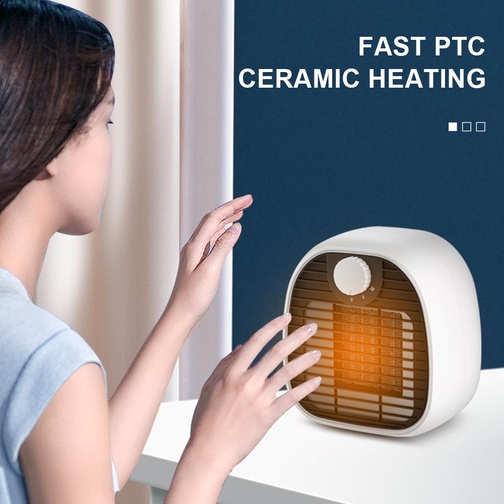 Máy Sưởi Không Gian Di Động Hiệu Quả 1000W Bằng Gốm Ptc