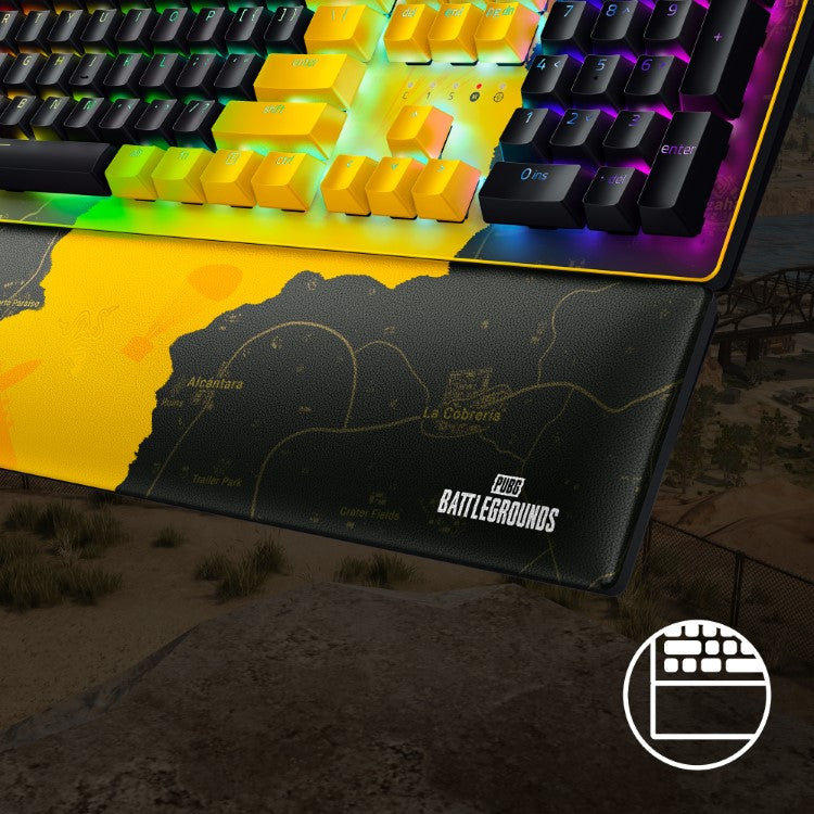 Bàn Phím cơ Razer Huntsman V2-Linear Optical Switch-PUBG: Battlegrounds Edition - Hàng chính hãng