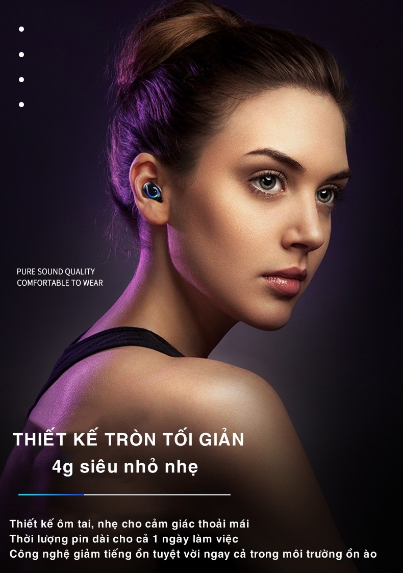 Tai nghe Bluetooth 5.0 Digital T1