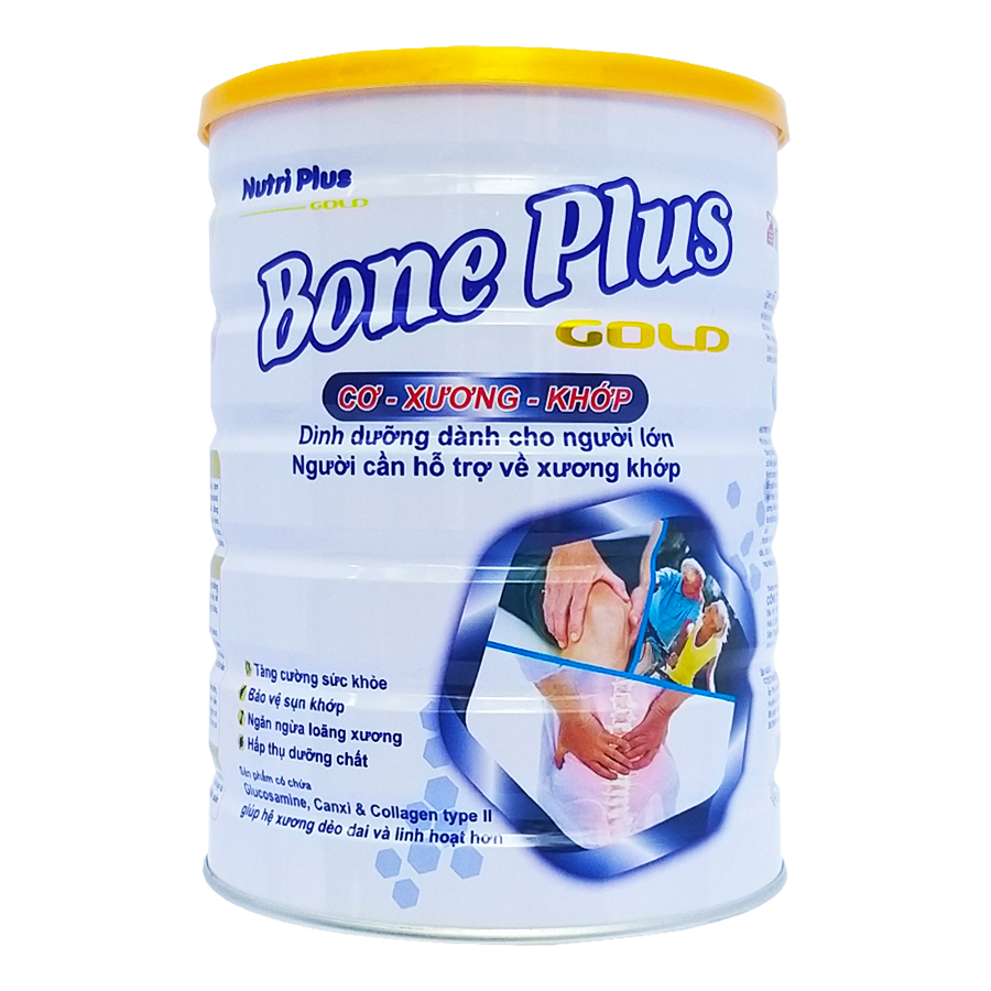 Sữa bột dinh dưỡng Nutri Plus BONE PLUS giúp cơ xương khớp chắc khỏe Sunbaby NTBSBTC2019