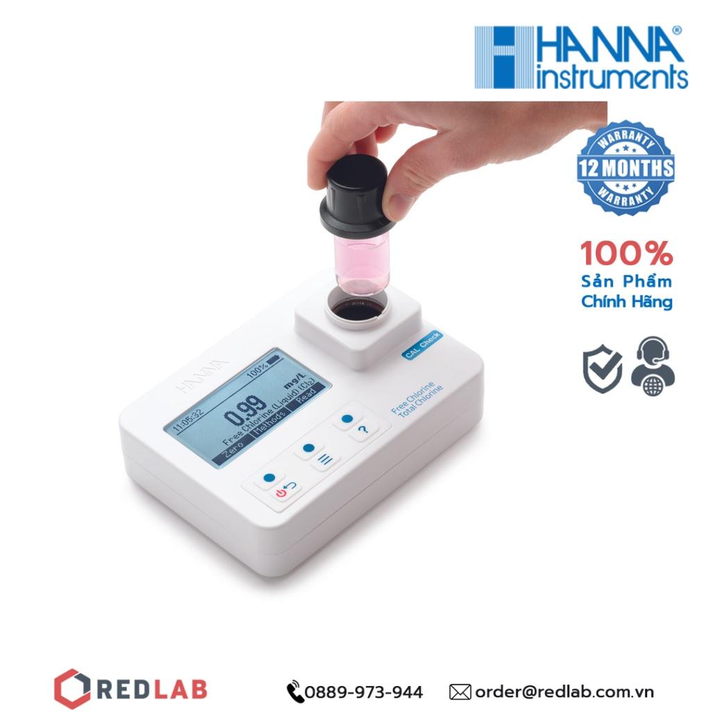 Máy quang đo clo dư cầm tay Hanna HI97701