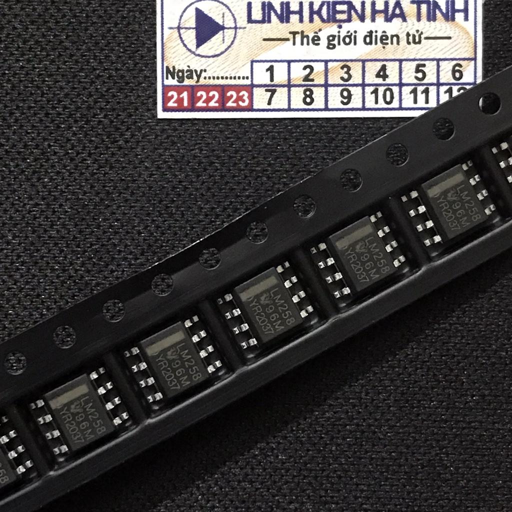 Combo 10 con IC LM258 dán sop-8 IC khuếch đại thuật toán