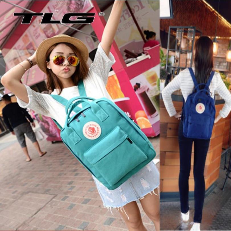 Ba lô canvas thời trang phong cách Hàn Quốc Đồ Da Thành Long TLG 208127