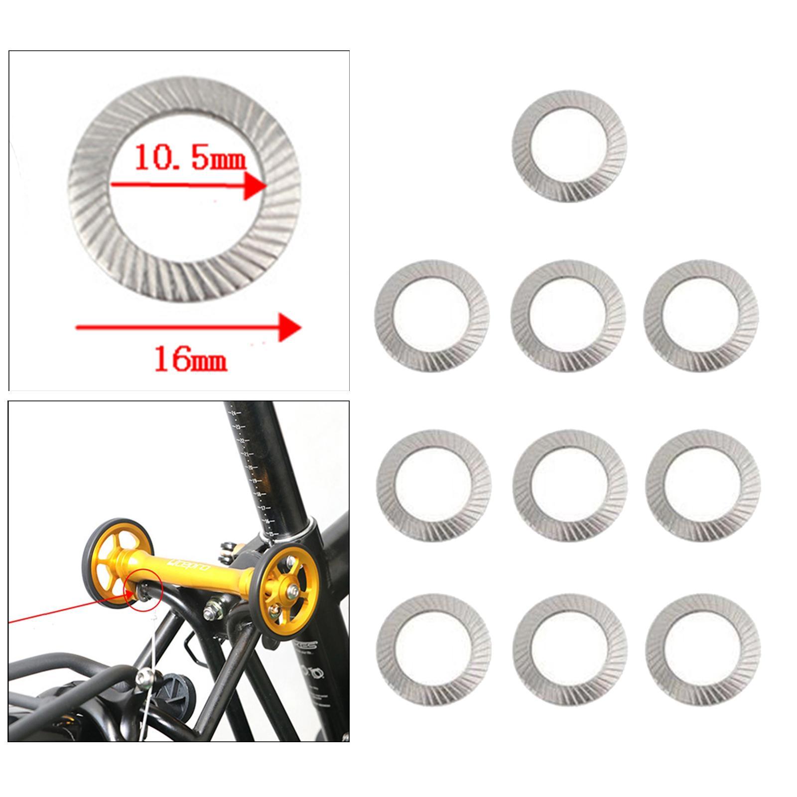 Bike Wheel Extension Rod Spacers for    Folding Bike