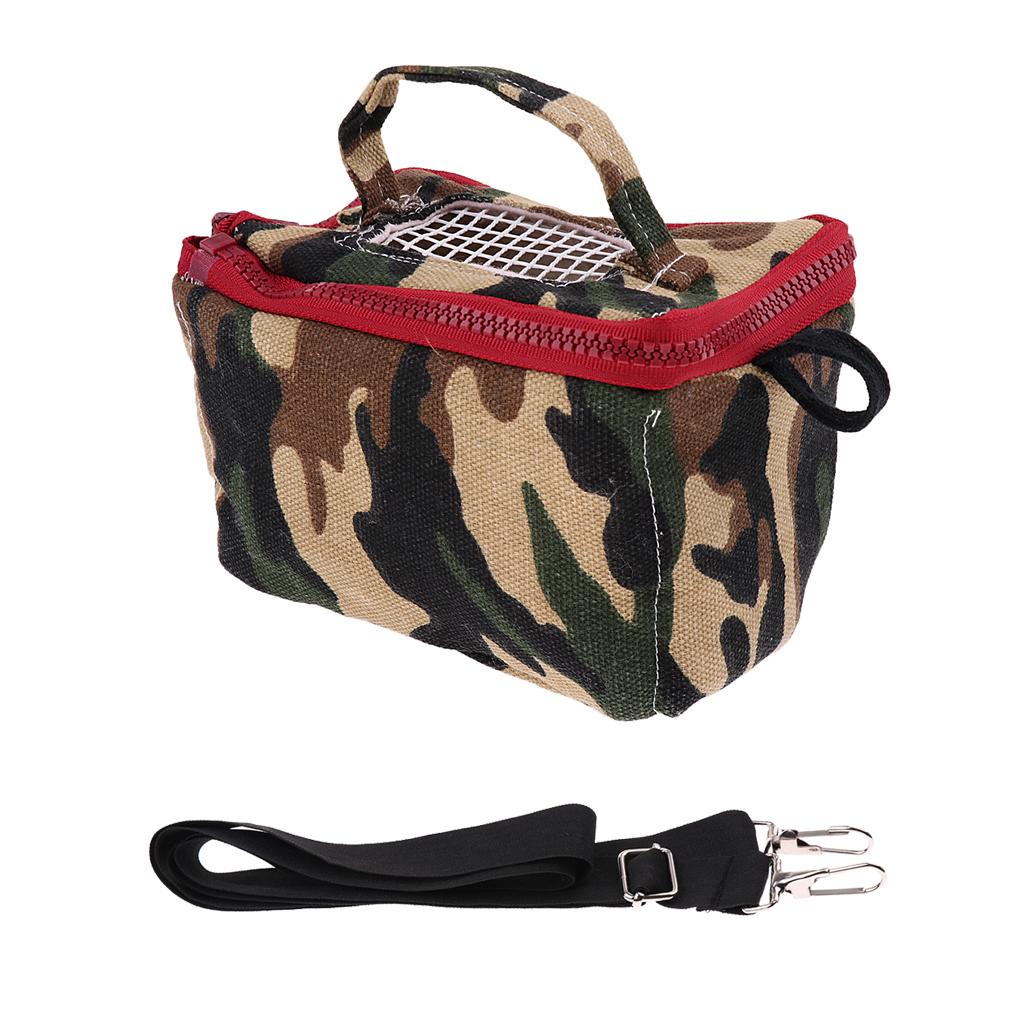 Pet Hamster Carrier Portable Breathable Travel Bag