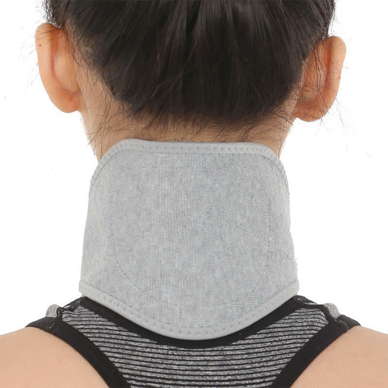 Băng cổ đá tự nóng hỗ trợ trị liệu đau mỏi cổ A009 kiêm khăn cổ bảo vệ chống lạnh 2 trong 1