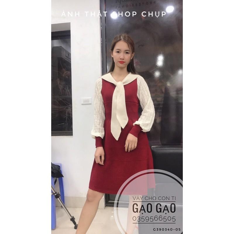 Váy len cho con bú ️kèm ảnh thật shop chụp