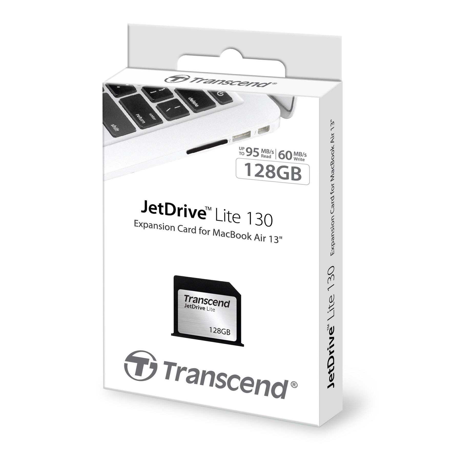 Thẻ nhớ Transcend JetDrive Lite 130 MLC 128GB Storage expansion cards cho MacBook Air 13″ - Hàng Chính Hãng