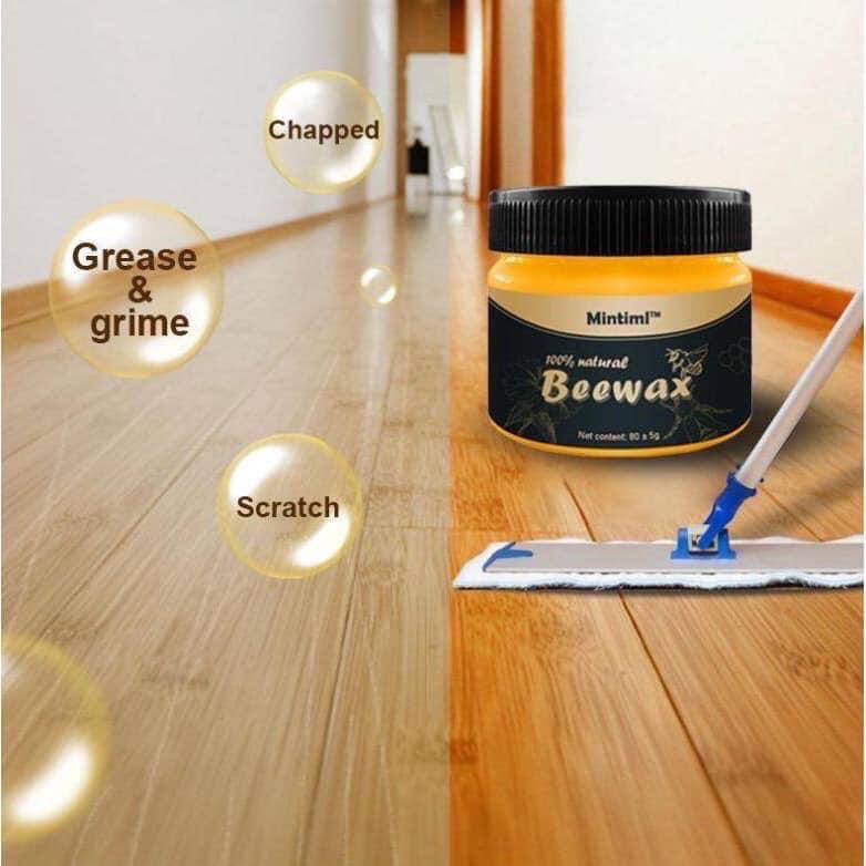 Sáp Ong Đánh Bóng Đồ Gỗ Beewax - Tặng 1 Vòng Chỉ Đỏ May Mắn - Vận Chuyển Miễn Phí Toàn Quốc