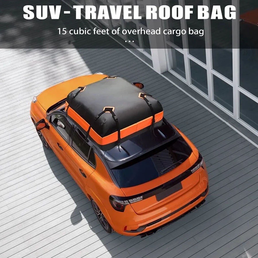 Túi đựng đồ áp mái xe hơi chống nước, túi đựng hành lý để trên mái xe ô tô - Túi hành lý để nóc xe ô tô