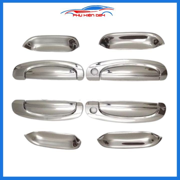 Ốp tay hõm mạ crom Getz 2008+ sáng bóng chống trầy bảo vệ cửa xe ô tô