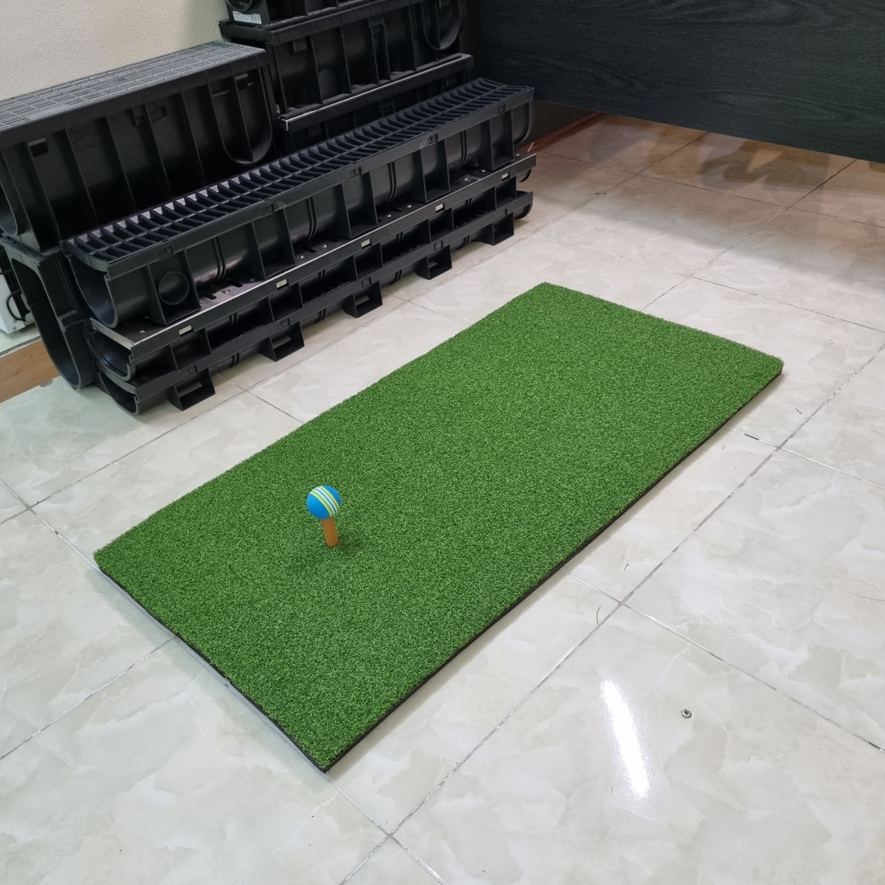 Thảm tập Golf Swing 50cm x 100cm: Thế hệ mới, đàn hồi tốt, chịu lực cao