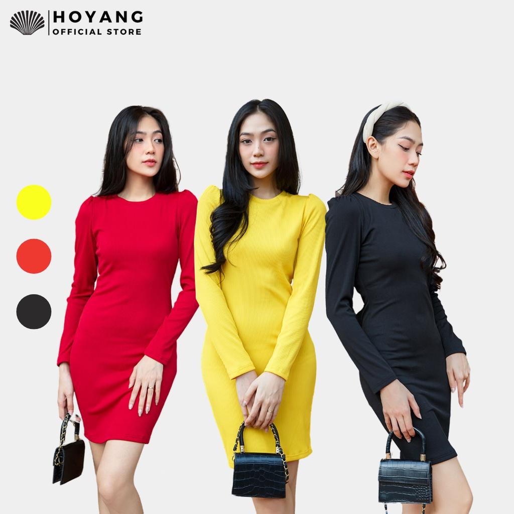 Đầm Ôm Chất Thun Khoe Dáng Cực Chuẩn HOYANG DHY73