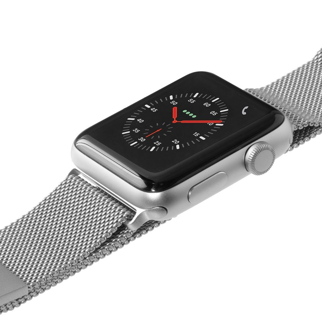 Dây Đeo LAUT Steel Loop For Apple Watch Series 1/2/3/4/5/6/SE/7 ( 38/40mm) - Hàng Chính Hãng