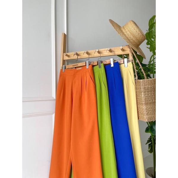 Quần ống suông neon HITT PANTS