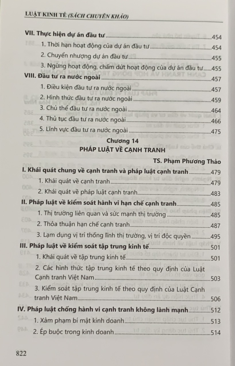 Luật kinh tế chuyên khảo