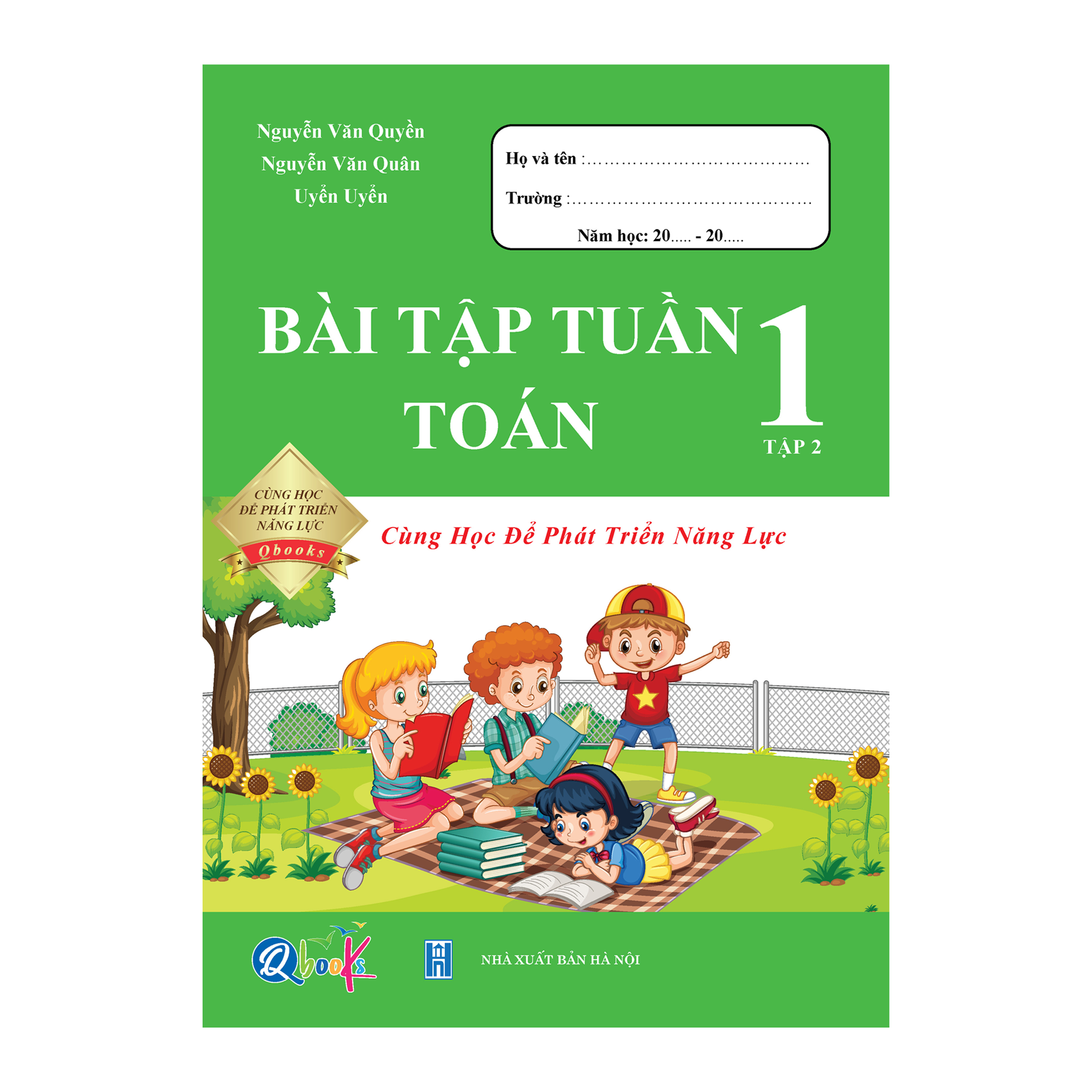 Combo Bài Tập Tuần Toán, Tiếng Việt Lớp 1 - Cùng Học Để Phát Triển Năng Lực - Học kì 2