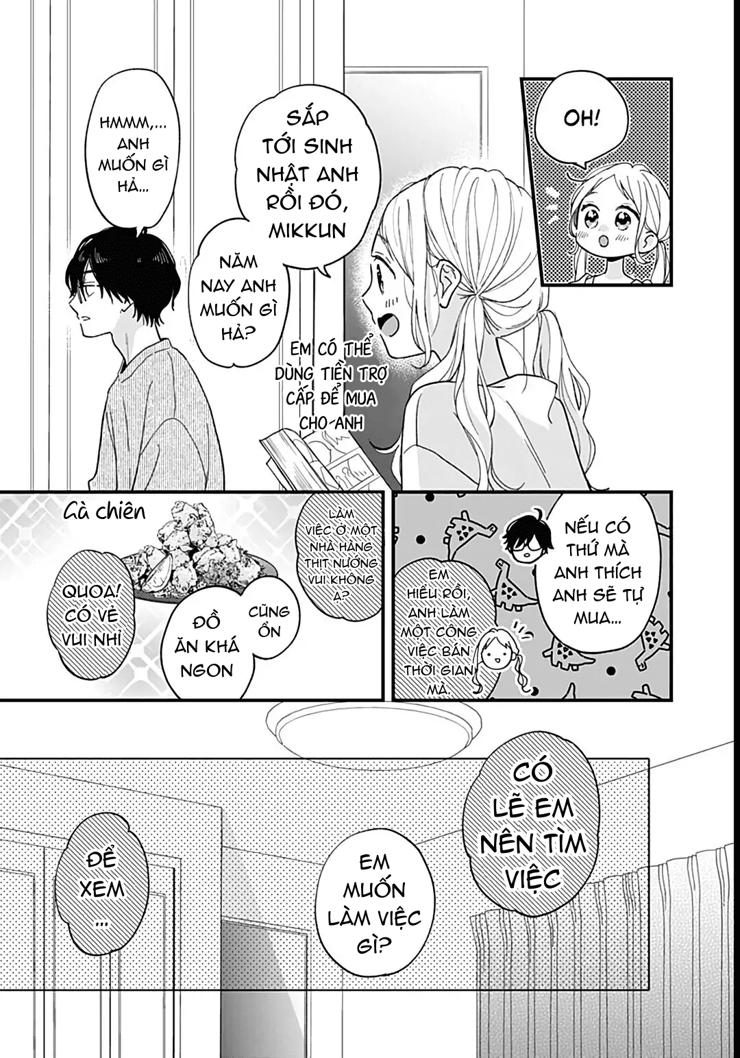 chuyện tình của ba người bạn thanh mai trúc mã chapter 6.2 6