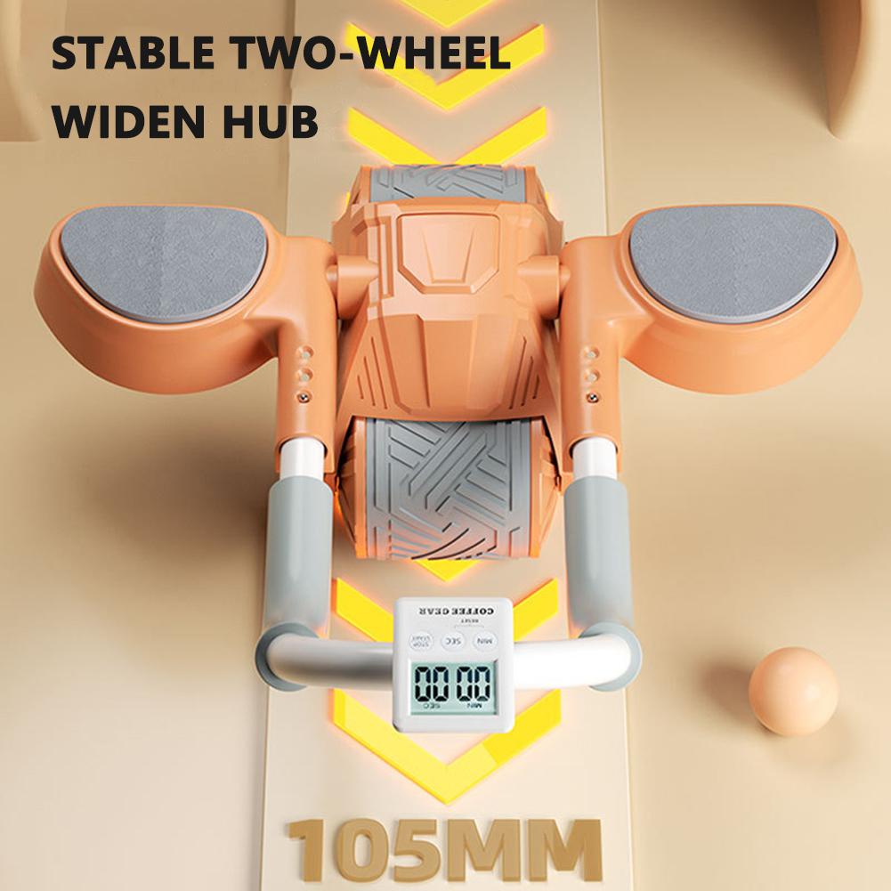 2 Trong 1 Bánh bụng hỗ trợ cân bằng hỗ trợ tự động im lặng chống ồn rebound Bánh xe bụng đẩy lên bánh xe hai bánh Color: Blue timer B
