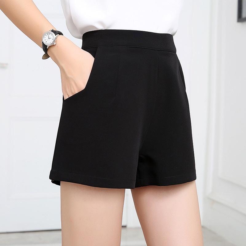 Quần Short Nữ MOLA Lưng Cao Chất Tuyết Mưa Cao Cấp Dáng Vintage Siêu Dễ Thương