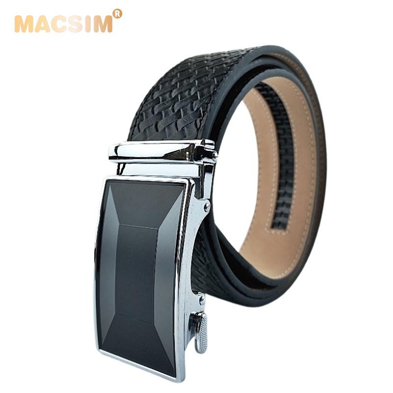 Thắt lưng nam da thật cao cấp nhãn hiệu Macsim tw004