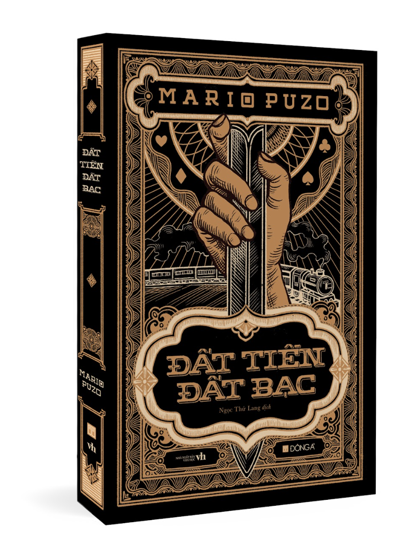 Sách - Mario Puzo Đất tiền đất bạc tặng bookmark Vadata