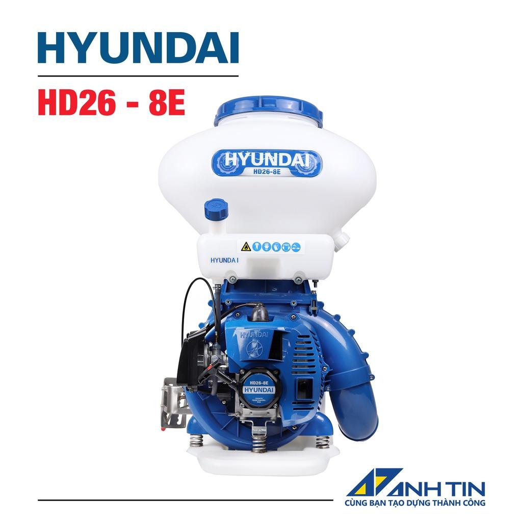 Máy phun hạt chính hãng HYUNDAI HD26-8E sạ lúa, sạ phân, phun khử khuẩn |