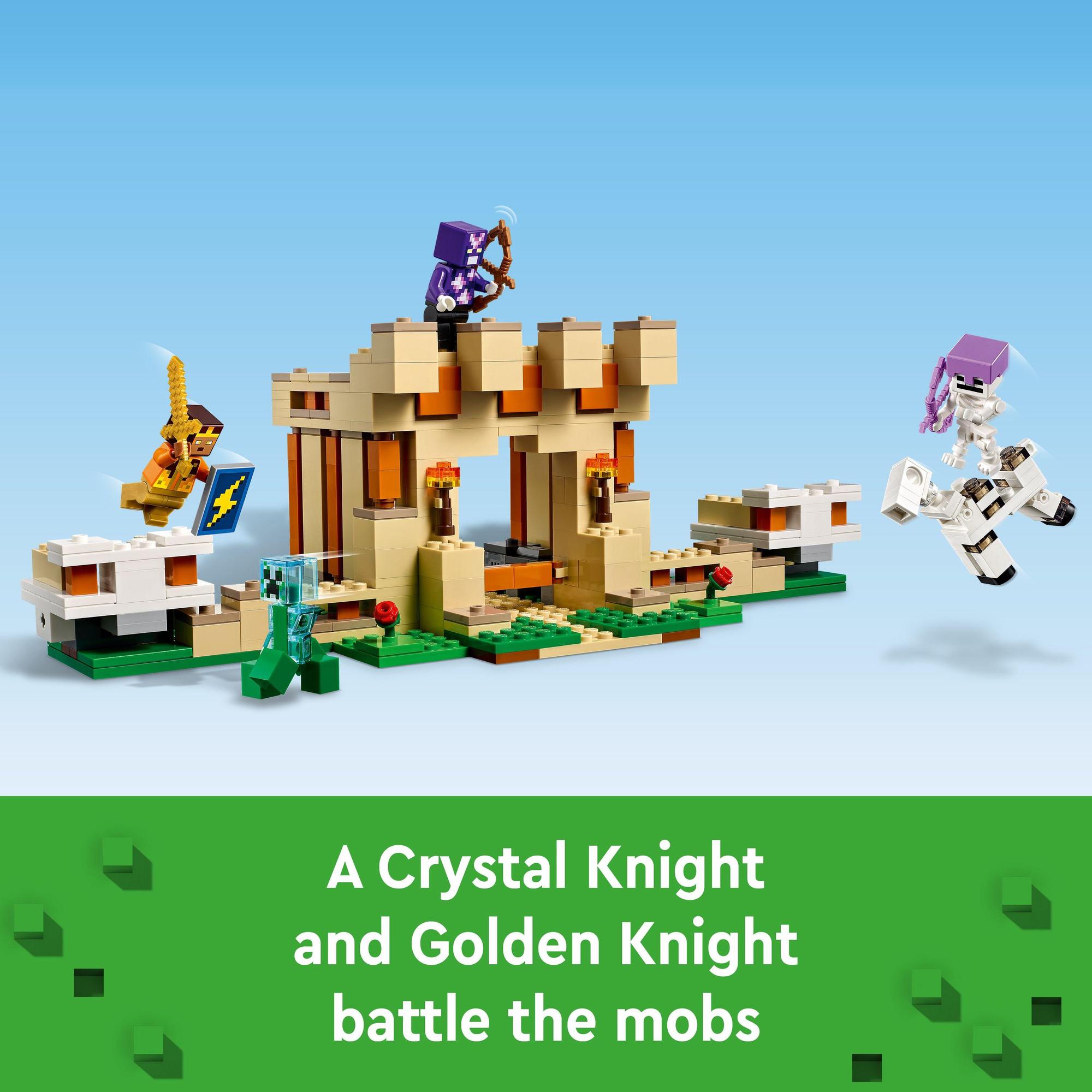 LEGO Minecraft 21250 Đồ chơi lắp ráp Iron Golem Fortress