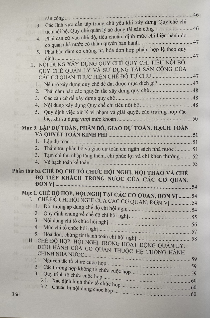 Tra cứu tiêu chuẩn, định mức tiếp khách, công tác phí, hội họp, phương tiện đi lại, máy móc thiết bị và các chi phí phát sinh khác trong các cơ quan, tổ chức, đơn vị, doanh nghiệp nhà nước và các hội quần chúng