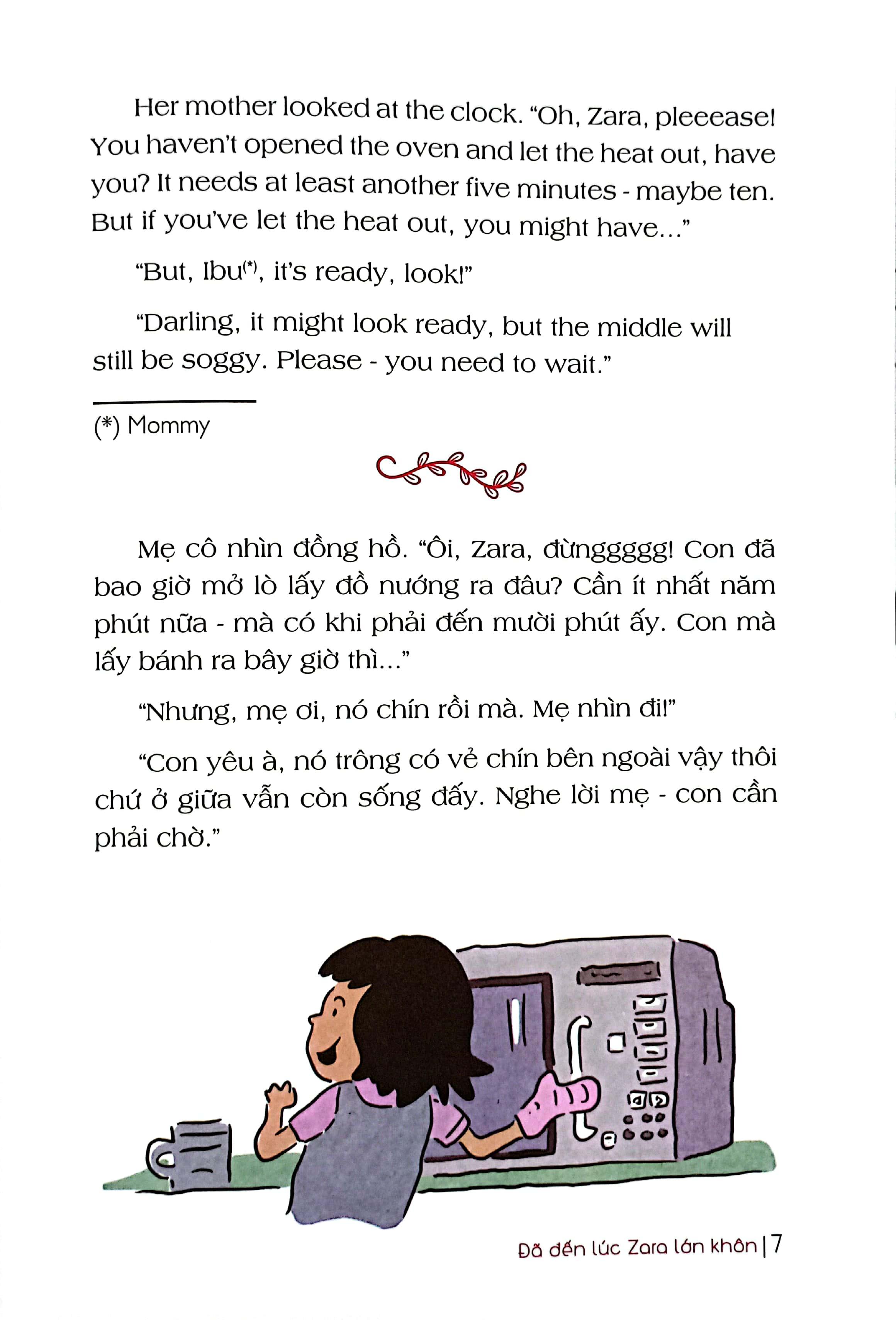 Sách - Bài Học Về Tính Kiên Nhẫn - Đã Đến Lúc Zara Lớn Khôn (Song Ngữ Anh - Việt) (Tái Bản 2024)