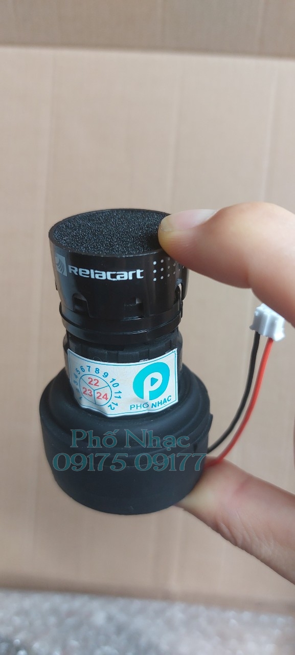 Củ mic cao cấp Relacart 3600 chất âm bao hay - Đầu côn micro loại xịn Hạn chế hú rít siêu tốt - hàng chính hãng