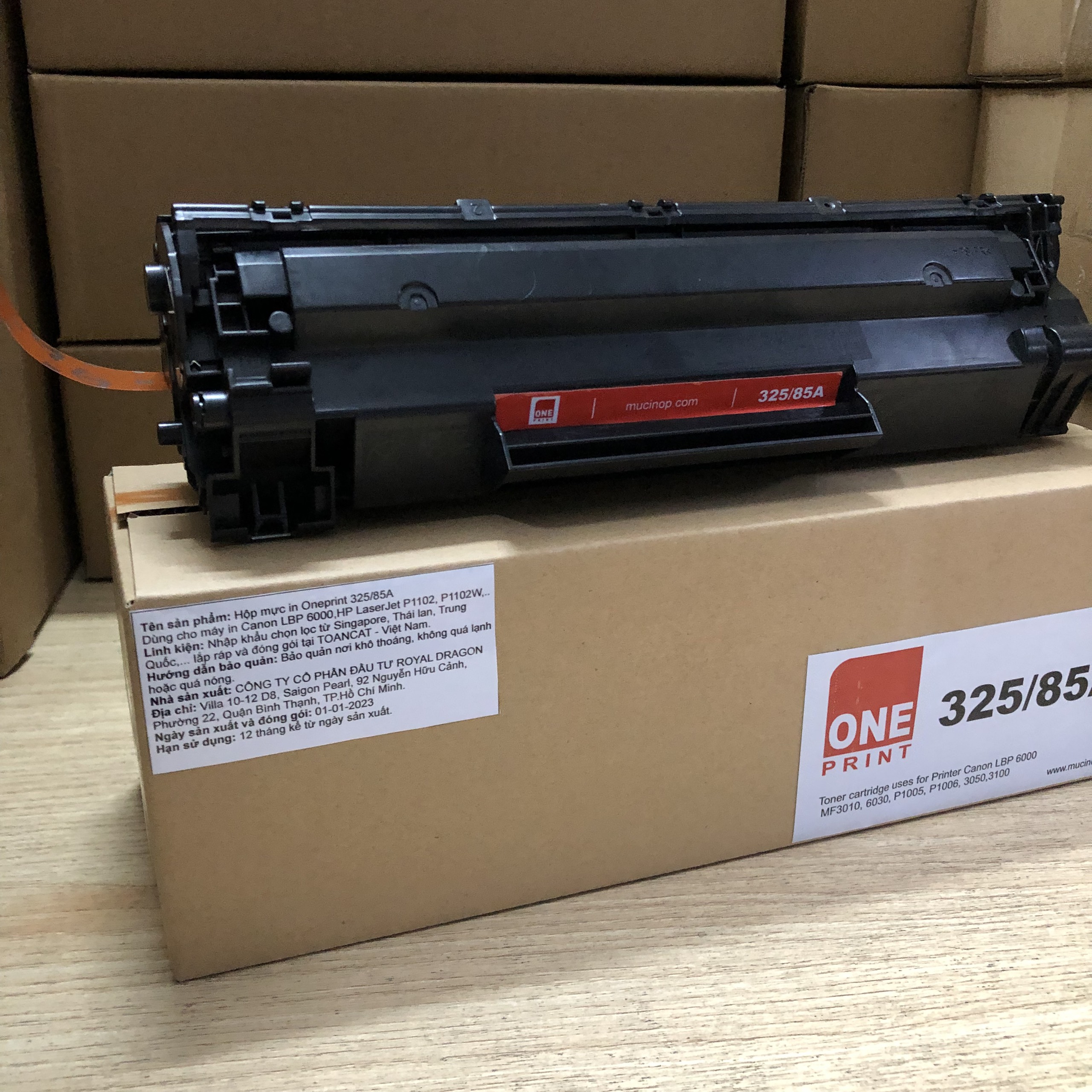 Hộp mực Cartridge 325 dùng cho máy in Canon LBP 6000, MF3010