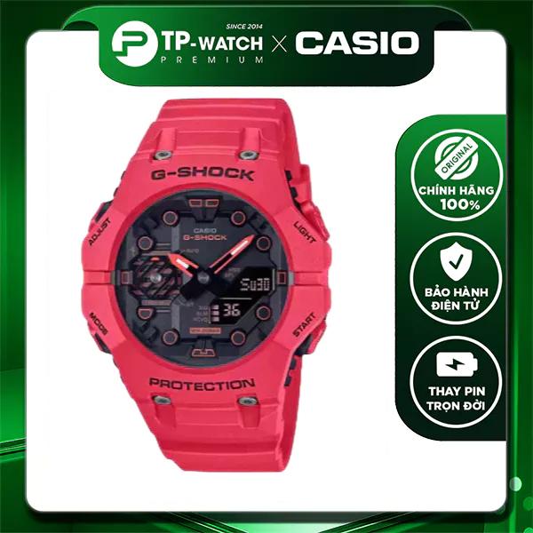 Đồng Hồ Nam Casio G-Shock GA-B001-4A Bluetooth Chính Hãng - Lõi Carbon - GA-B001-4ADR
