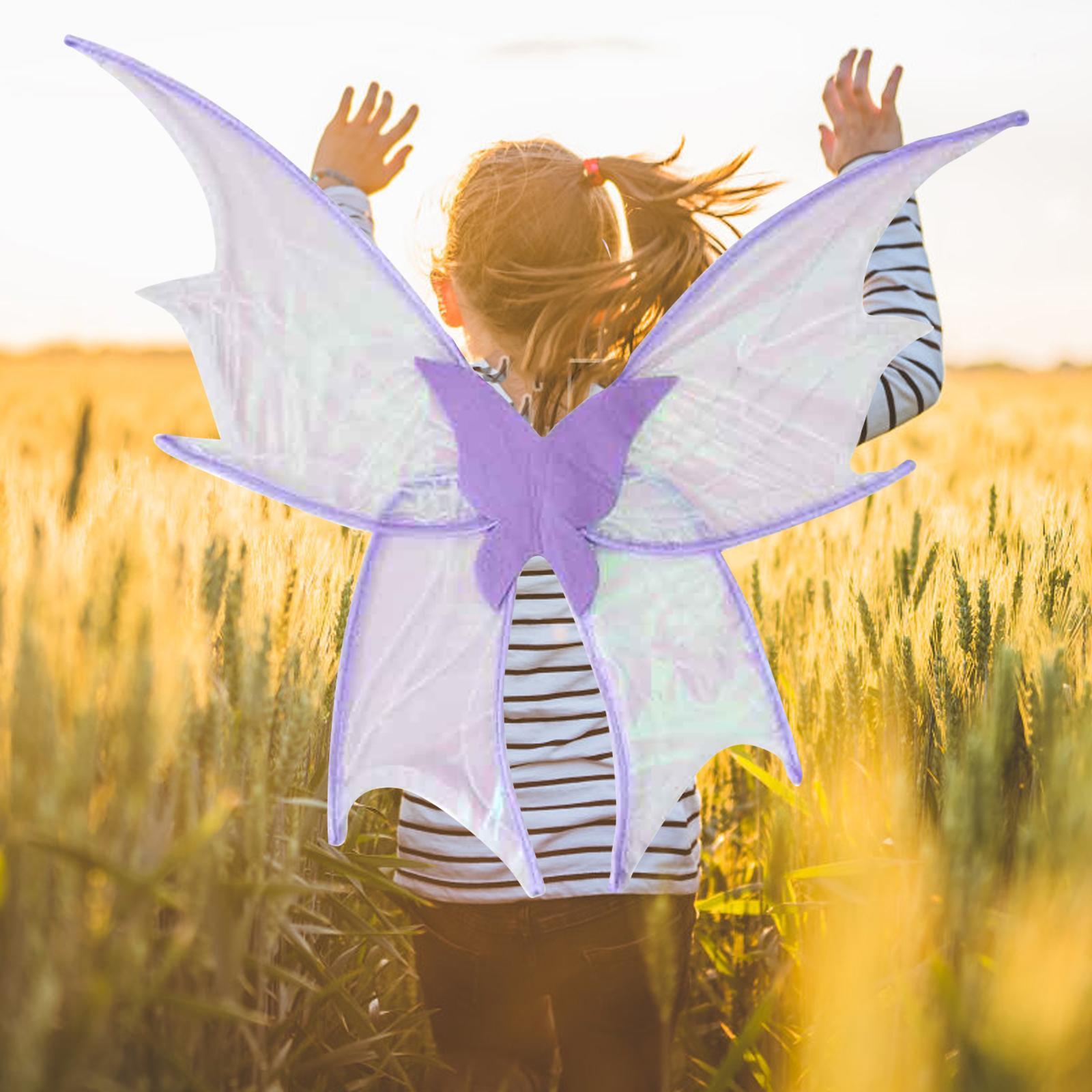 Fairy Wing Costume Wing Cosplay Photography Prop Dress up Adult Princess Kids Butterfly Wing Elf Wing for Masquerade Party Festival Birthday