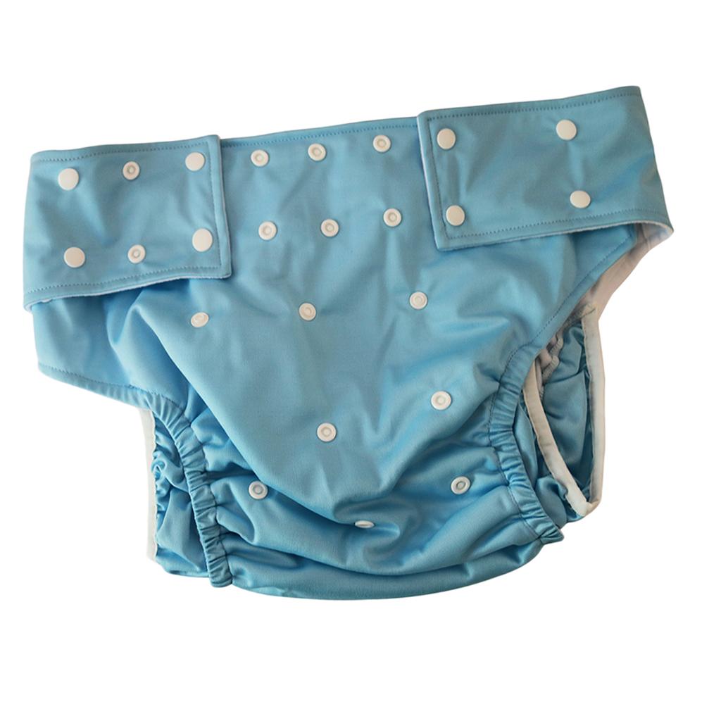 Có Thể Giặt Được Người Cao Tuổi/Người Lớn Tã Vải Quần Đùi Đái Dầm Incontine + Nhét Lót