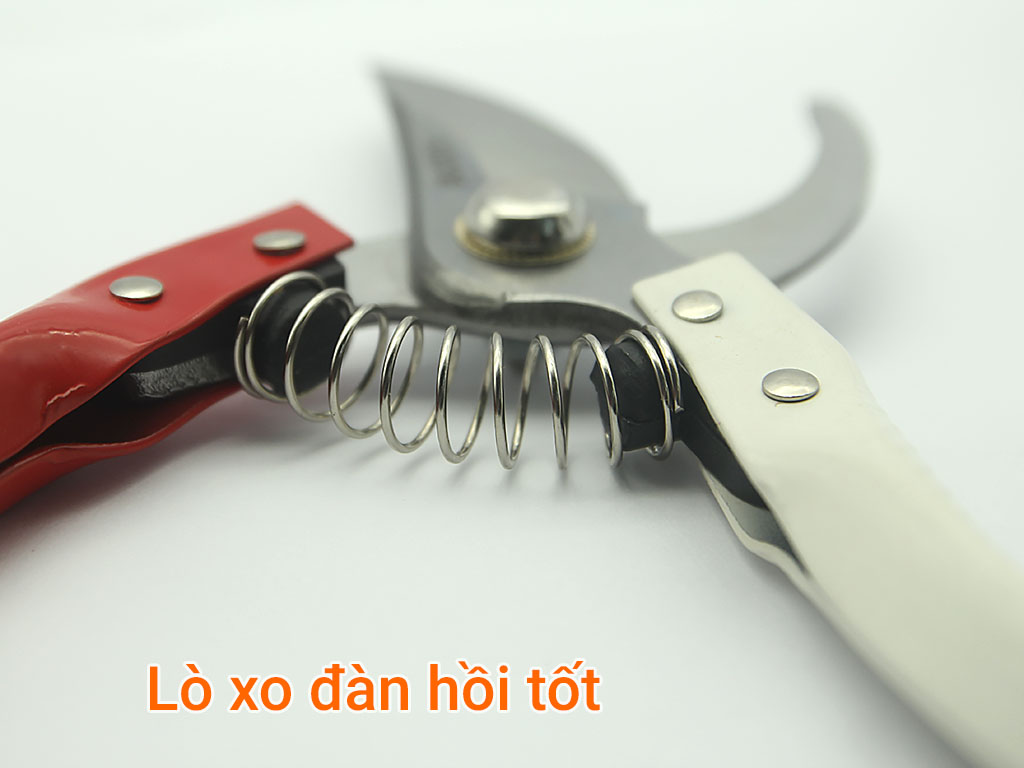 Kéo cắt cành 200mm cán trắng đỏ BD035