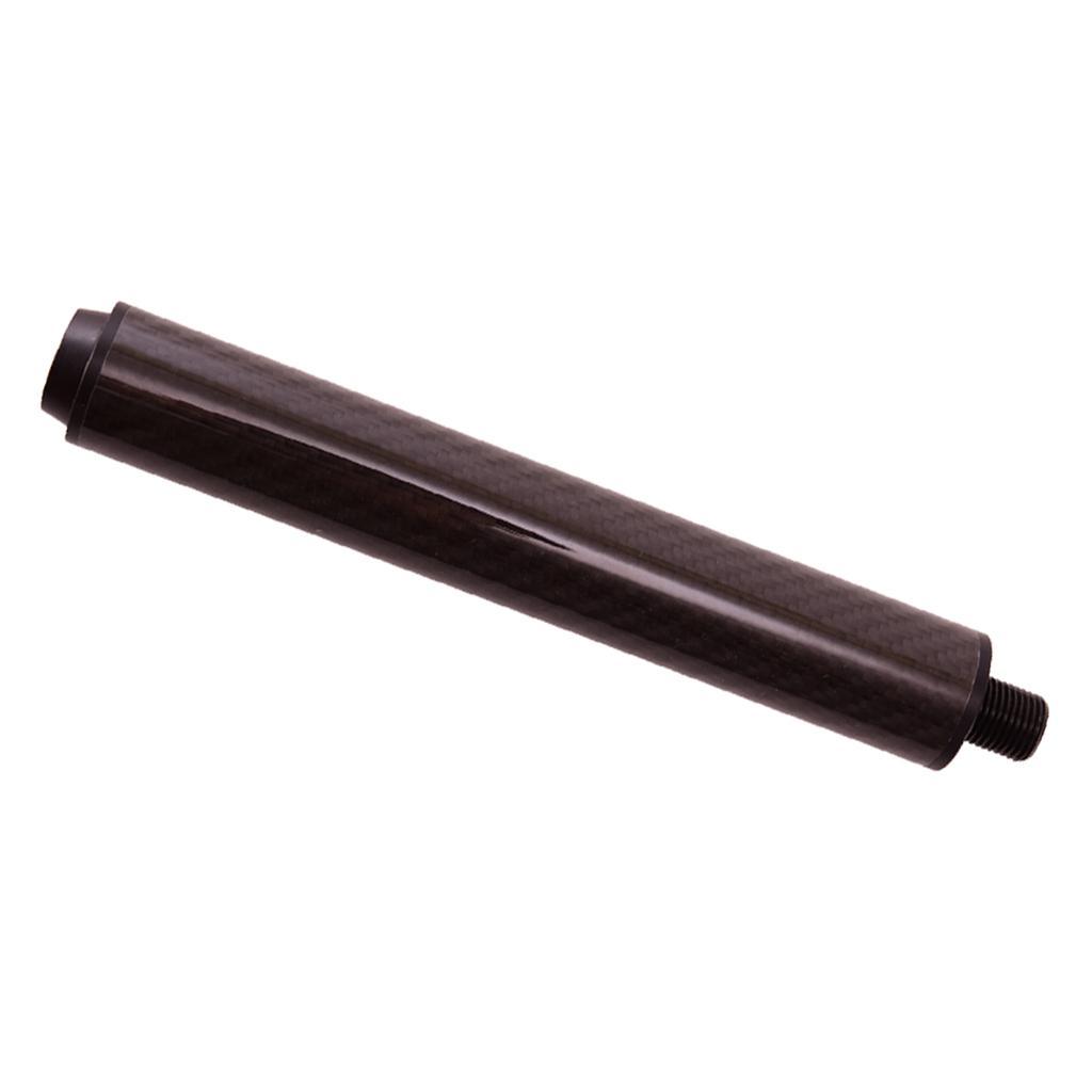 Professional Aluminum Pool Cue Extension Extender for  Billiards Black