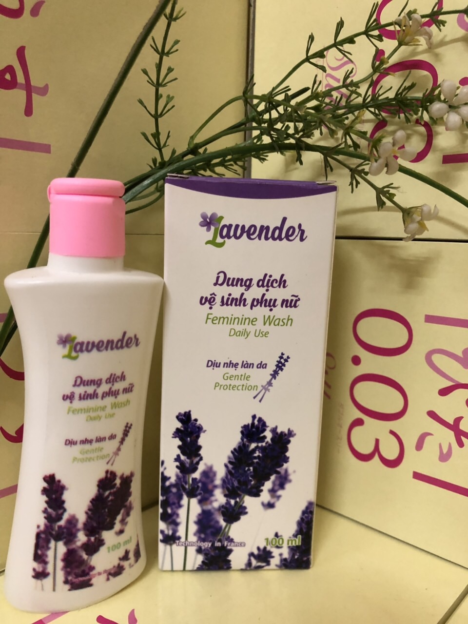 Dung dịch vệ sinh phụ nữ Lavender