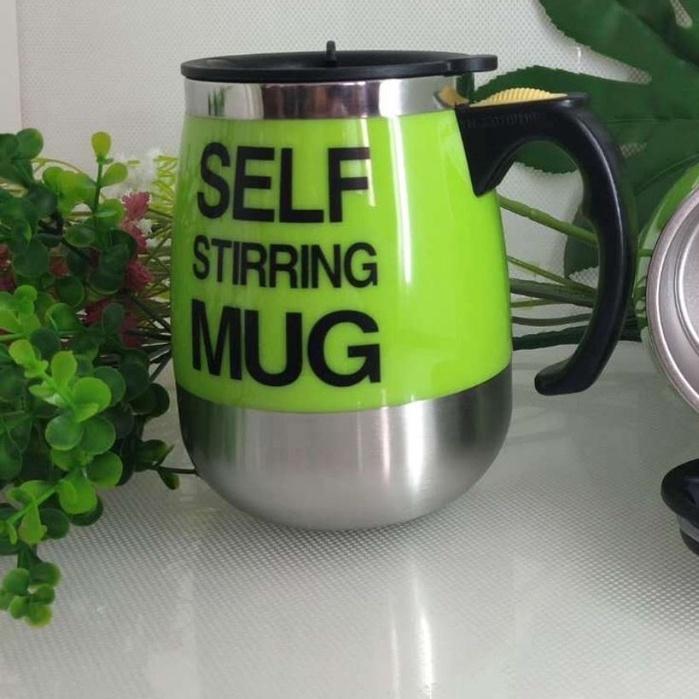 Cốc Pha Cà Phê Tự Khuấy Thông Minh Self Stirring Mug 450ml T2