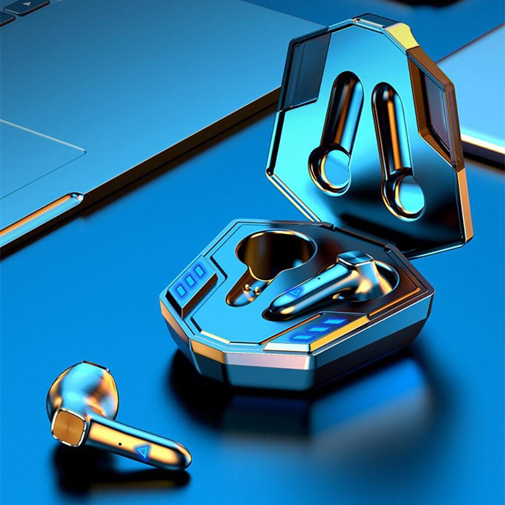 Bh113 Tai nghe 5.2 tương thích với Bluetooth không dây Chống ồn Tai nghe thể thao Tai nghe chơi game trong tai