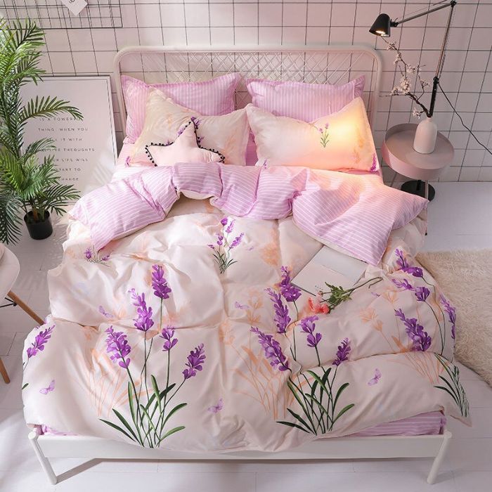 Bộ chăn ga gối Cotton cao cấp 1m6x2m MNT205