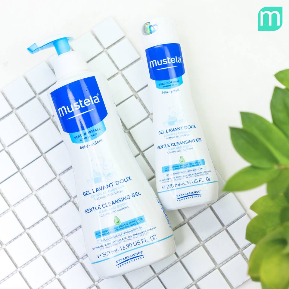 Mustela Gel tắm gội Gentle Cleansing Gel 200ML