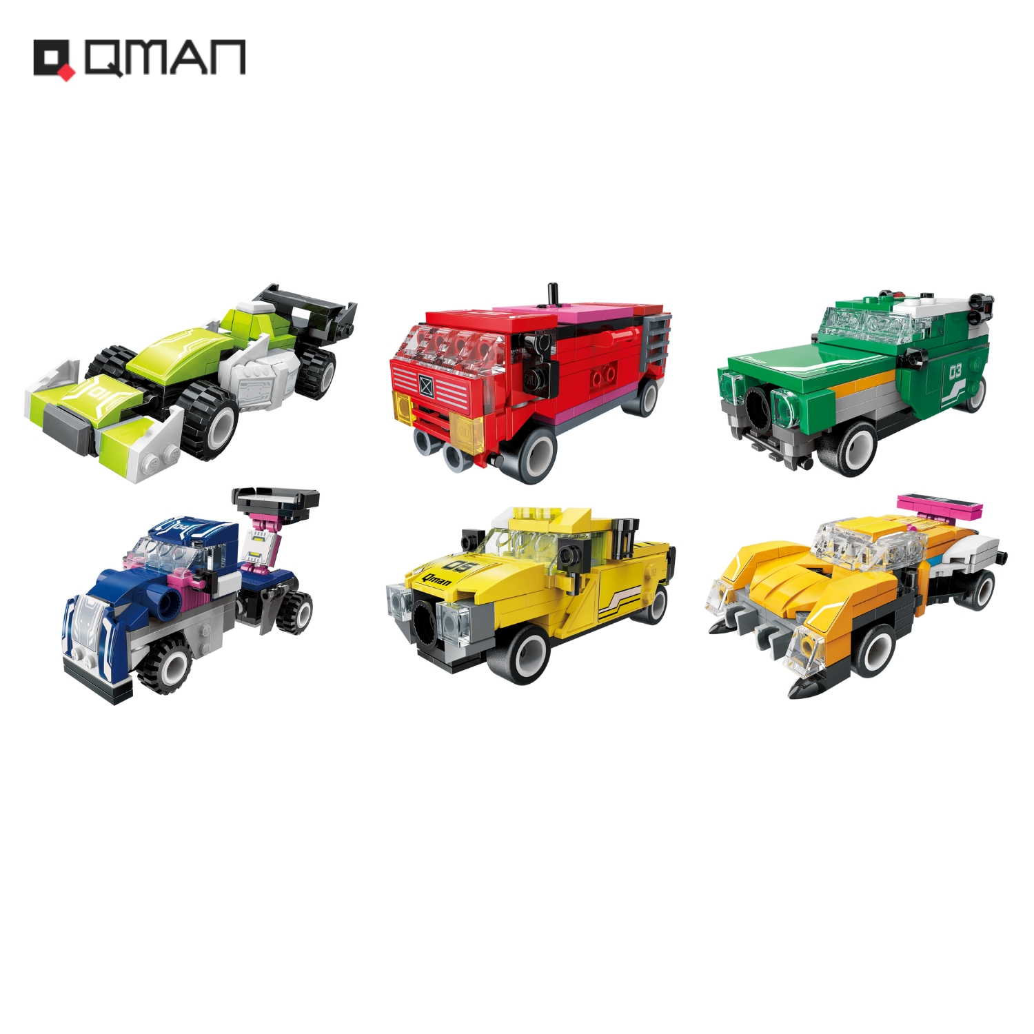Đồ Chơi Xếp Hình, Lắp Ráp Qman 41109 - Robot Thành Phố