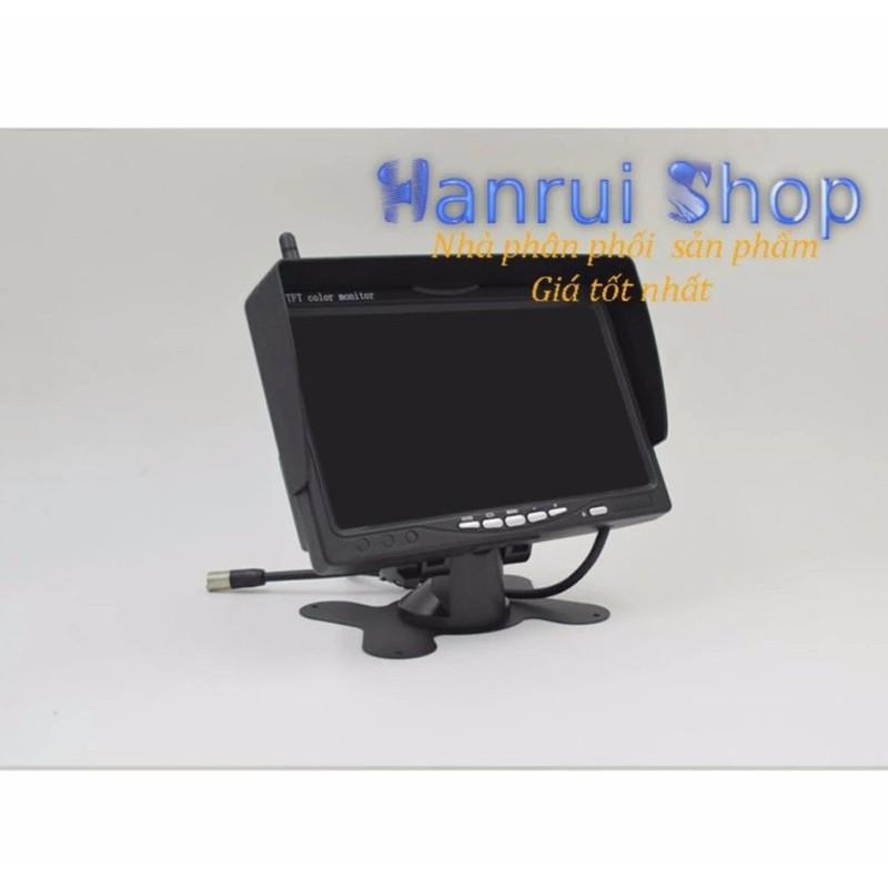 Camera màn hình lùi kết nối không dây HD 7 inch có hồng ngoại quay ban đêm