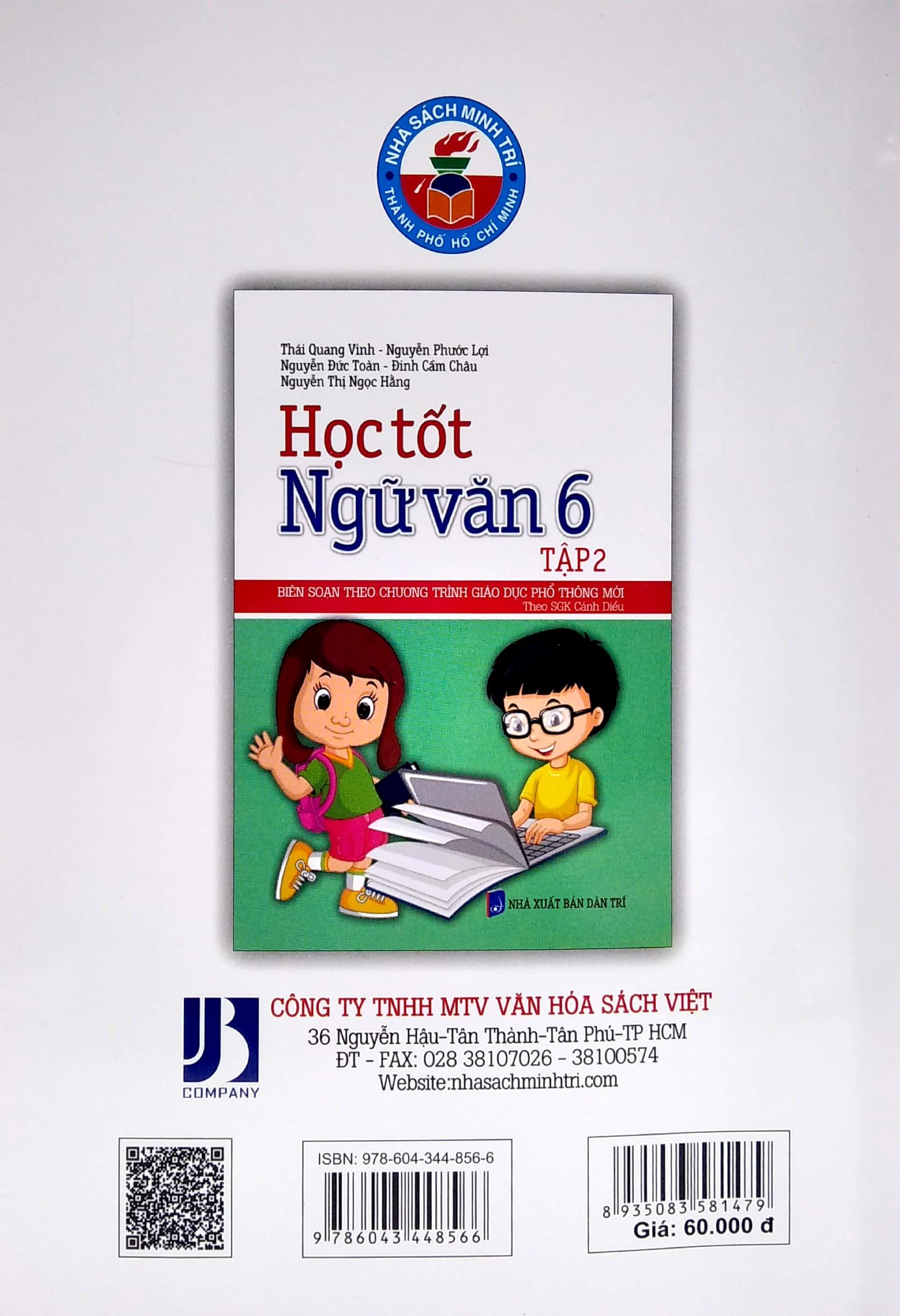 Học Tốt Ngữ Văn Lớp 6 - Tập 2 (Theo SGK Cánh Diều)