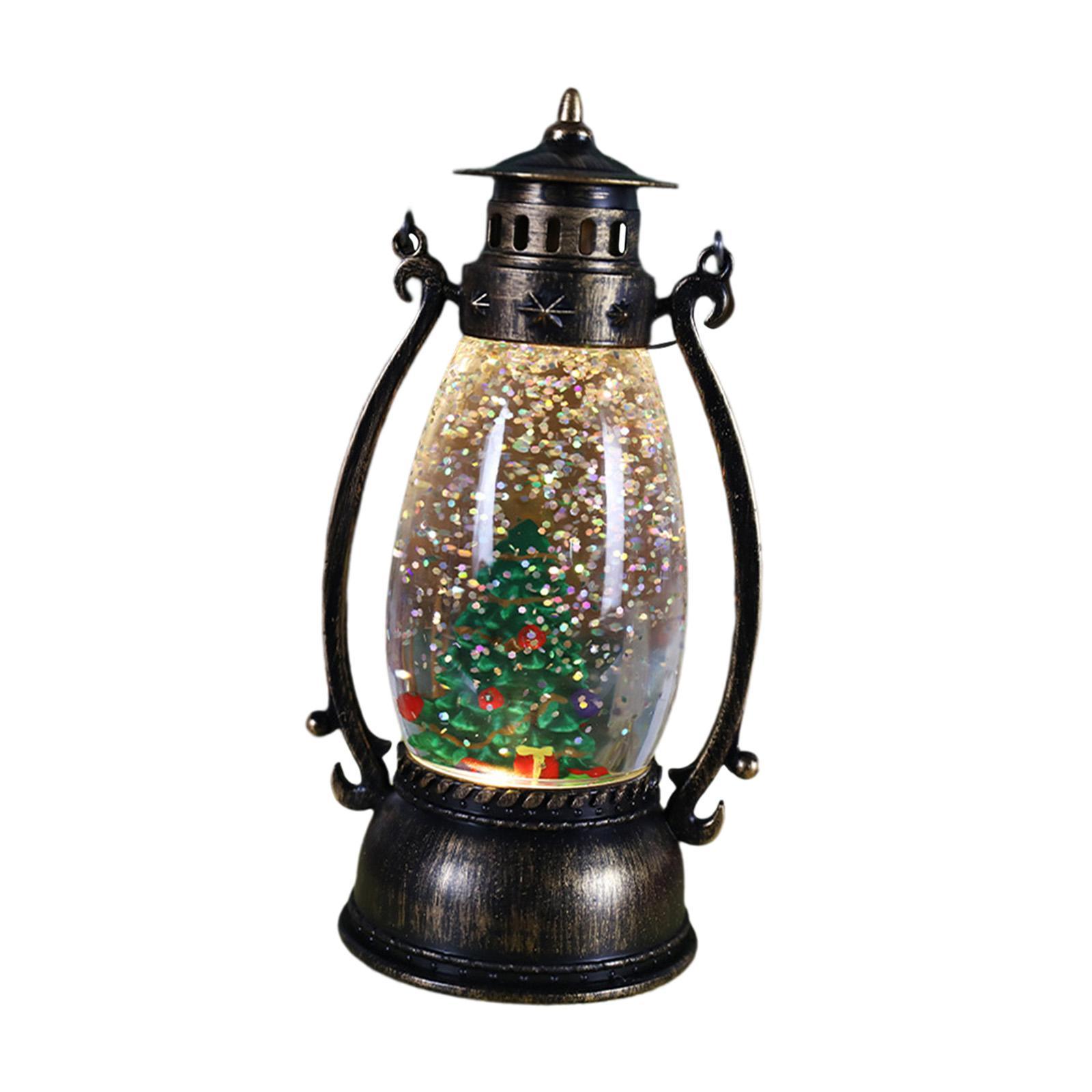 Christmas Lighted Lantern Children Gift Holidays Decorative Party Home Decor