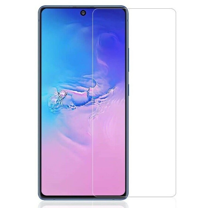 Kính Cường Lực cho Samsung S10 Lite Nhám Chống Vân Tay/ Full Màn Hình/ Không Viền Màu