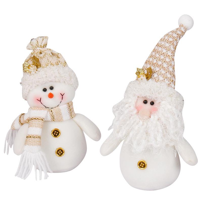 Người Tuyết Giáng Sinh Santa Gnome Bắc Âu In Hình Hoa Lá Sang Trọng Quốc Đồ Chơi Mùa Đông Bàn Trang Trí Đồ Trang Trí Nhà Cửa